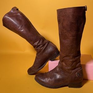 Gorgeous Frye Lug Sole Riding Boots